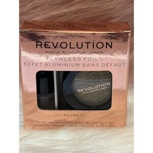 Revolution Flawless Foils Retreat Metallic Cream Eyeshadow